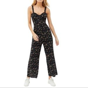 Urban Outfitters floral wide leg jumpsuit